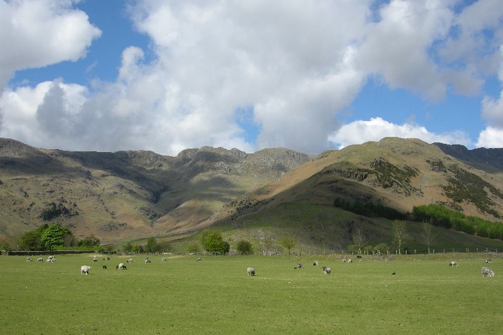 Crinkle Crags from Great Langdale