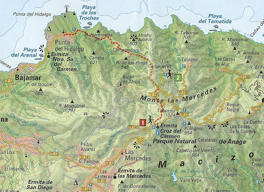 Westliche Anaga Gebirge